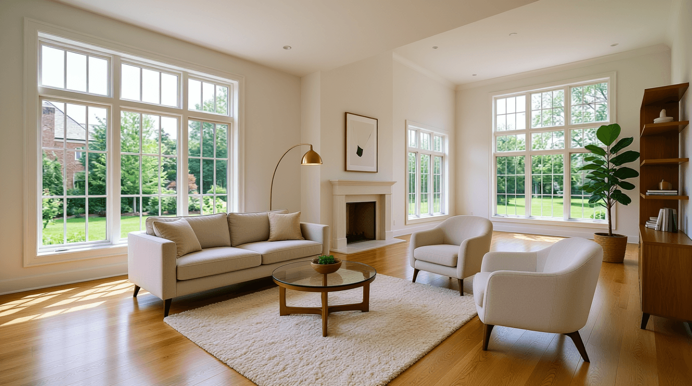 The staged listing photo